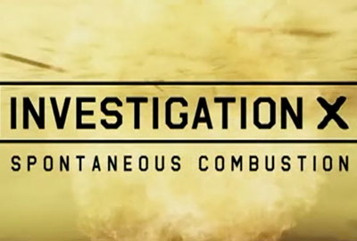 A yellow background with the word investigations written in black.